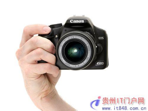 单反降低300元佳能450D现售价不足4k