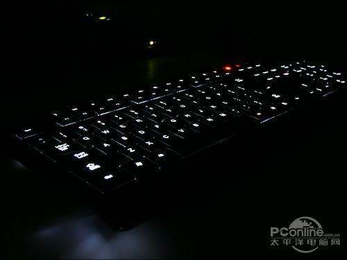 享受黑暗!富勒L455带背景灯键盘评测_硬件
