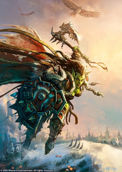 暴雪神秘组织 插画大师风暴之子八圣人