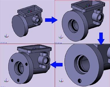 手把手教CAD:中望3D创建涡轮减速器箱体_软