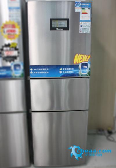 采用进口变频压缩机 海信三门冰箱热销_家电