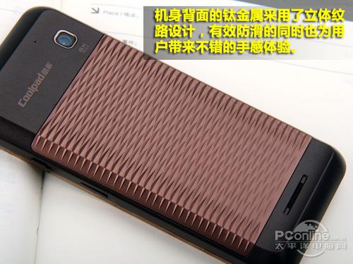 钛金属奢华外观酷派N930手机外观评测_手机