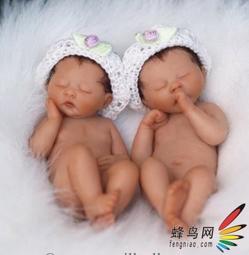 惹人怜爱的超萌婴儿微雕 