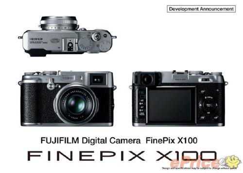 富士全新数码旁轴相机X100更多细节披露