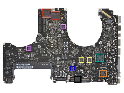 苹果macbook pro新笔记本拆解(组图)