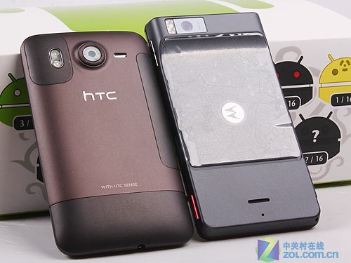 决战4.3�� HTC渴望HD/摩托ME811对比图赏 