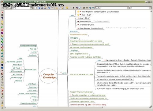 开发脑力 三大Windows心智导图应用程序_软件