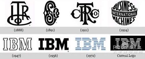 发展史大爆炸 揭秘ibm logo版本发展史