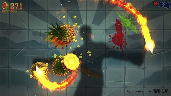 《水果忍者》Xbox 360 Kinect体感版预览_软件
