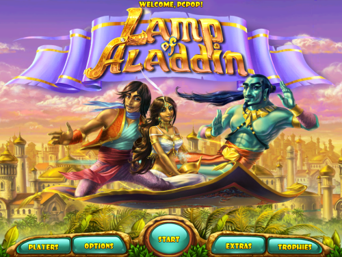 童话故事般华丽小游戏 iPad阿拉丁神灯_手机