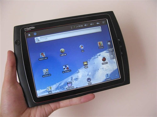 8寸电容屏 性价比新星蓝魔W12售999元_笔记