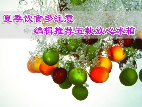 夏季饮食多注意 编辑推荐五款放心冰箱