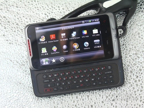 HTC 纵横 黑色 打开图 