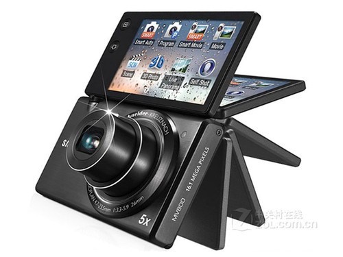 三星首款翻转屏自拍神器 MV800评测_数码