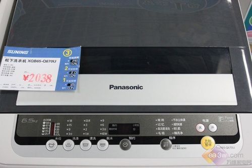 比苏宁便宜600 松下XQB65-Q670U限时抢