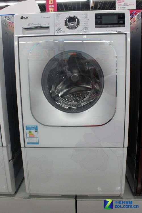 一键式开门LG8kg变频滚筒网购7225元