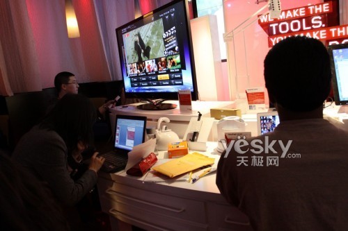 联想CES抢先探营首发安卓4.0SmartTV