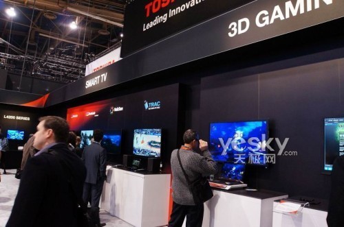CES2012:��֥չʾ4K��������3D����������
