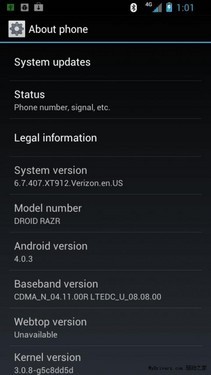 moto android 4.0截图