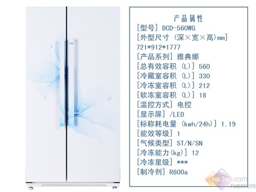 ����ˮ�ϰٺϴ��� ����BCD-560WG��������