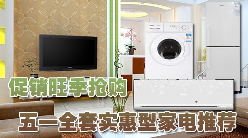 促销旺季到来最具卖点实惠型家电盘点