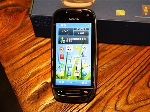 多点触控智能机 诺基亚C7-00仅售1350元_手机