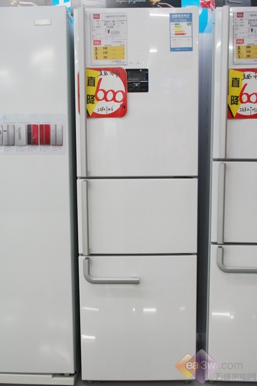美的凡帝罗三门冰箱 欧式设计降600元