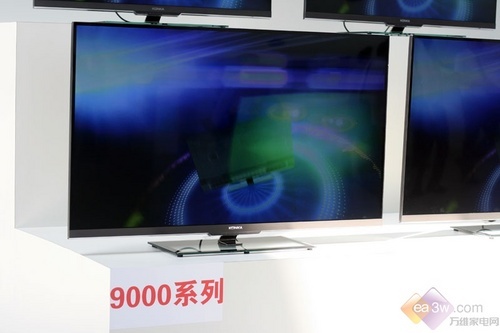 搭载Android4.0 康佳无边框旗舰9000亮相