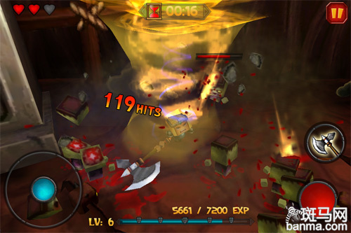 血腥打斗场面 小小传奇-狂战士试玩(2)_软件学