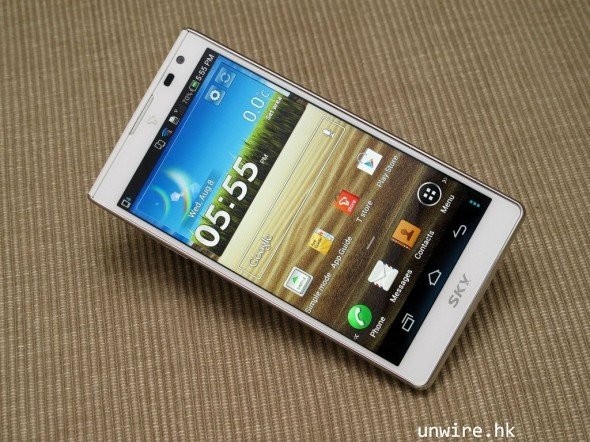 5寸高清双核安卓旗舰 泛泰Vega S5图赏_手机