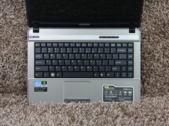 神舟 K480N灰色 键盘面图 