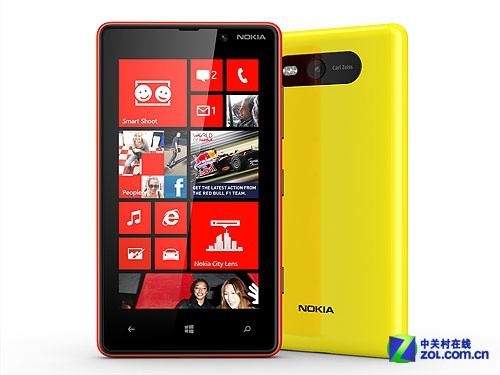 双核1.5GHz 4.3英寸诺基亚Lumia 820发布
