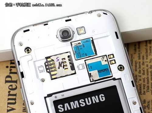 支持双卡 联通版三星GALAXY Note2曝光