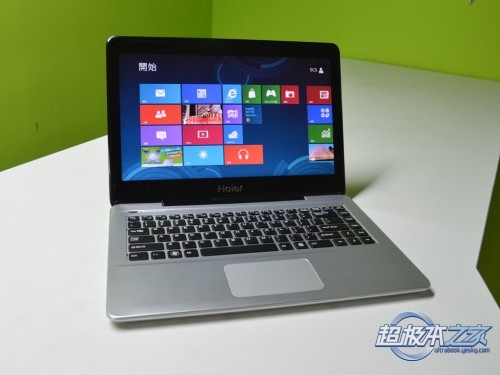 海尔win8超极本首曝配备触屏金属外壳