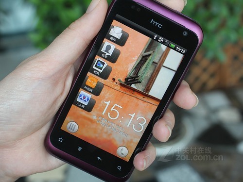HTC 倾心 蓝色 外观图 