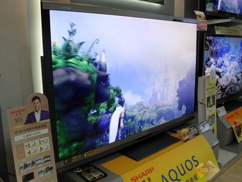 70寸客厅影院 夏普LCD-70X55A特价卖