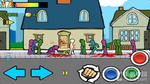 格斗就要简单粗暴 愤怒的火柴人2试玩_手机_科