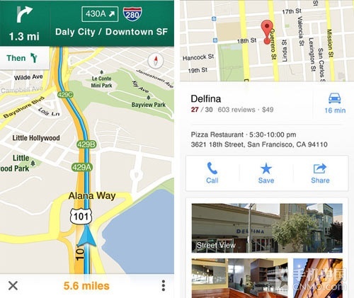 居然通过审核 iOS版谷歌地图正式上架_手机