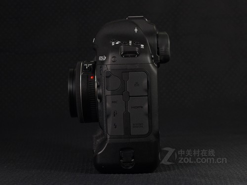 佳能 EOS-1D X黑色 侧面图 