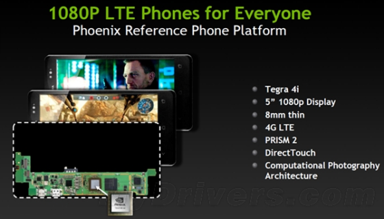 NVIDIA推Tegra 4i：2.3GHz A9四核/集成LTE基带