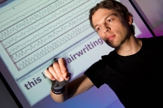 Abandon clavier can lie between the intelligent glove that writes for nothing to appear