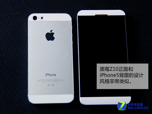 谁说那么像黑莓Z10/iPhone5对比图赏