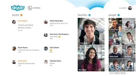 Office365 OneNoteչSkype