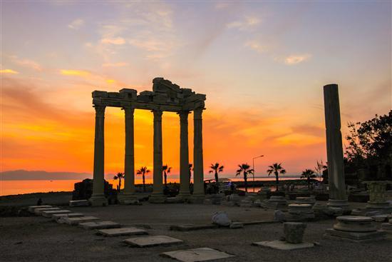 古代神庙建筑遗址 欣赏西方文明结晶_数码