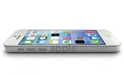 类似iPadmini设计廉价iPhone效果图亮相