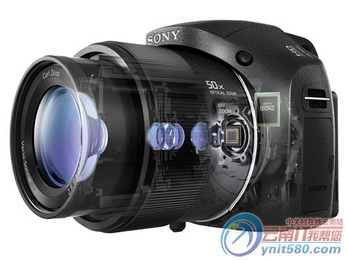 50倍光变镜头 索尼HX300昆明报价2799_数码
