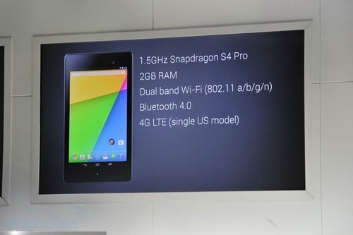 更薄更快更持久 谷歌新Nexus 7平板发布 