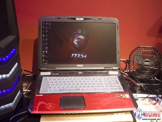 游戏玩家的盛会 微星游戏本CJ展台秀