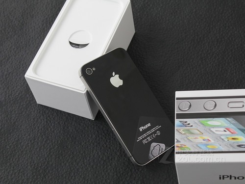 iPhone 4S 黑色 背面图 