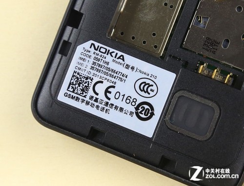 599元QWERTY全键盘黑色诺基亚210图赏